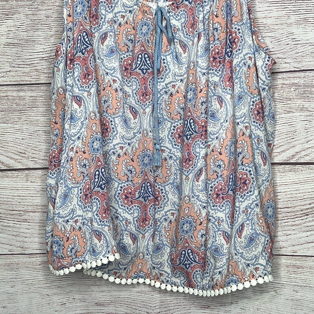 Victoria's Secret Paisley Boho Lounge Pajama Cami Camisole Top Large New - Picture 4 of 11